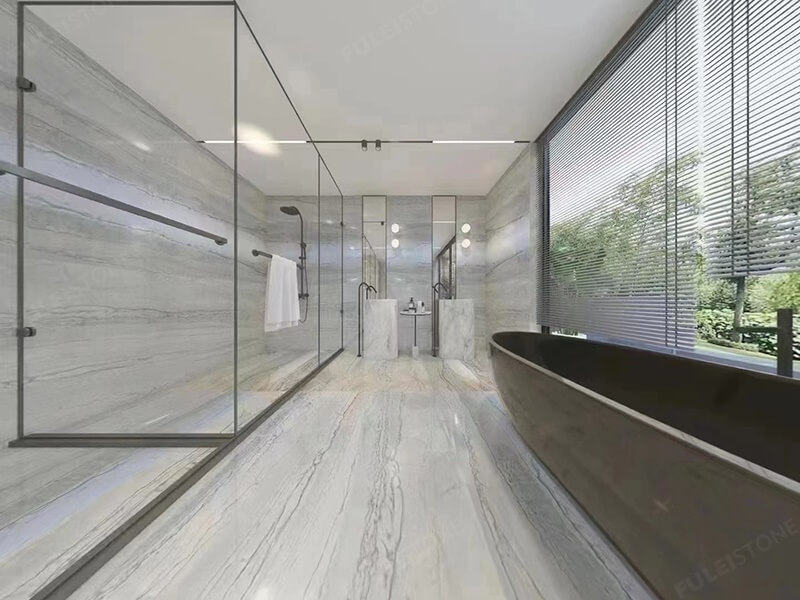 interior decoration with calacatta macaubas quartzite (2)
