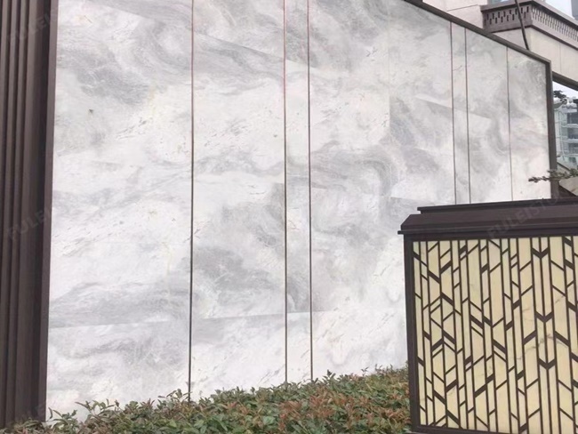 Elba blue marble cut to size for wall