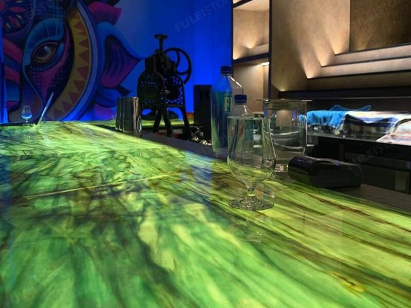 emerald haze quartzite reception desk (4)