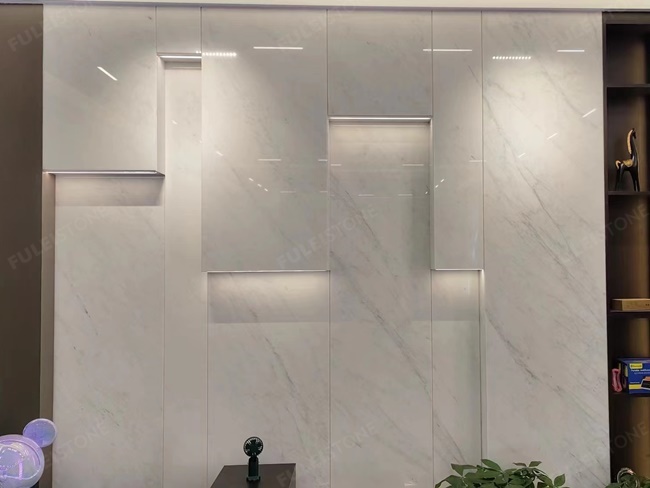East white feature wall