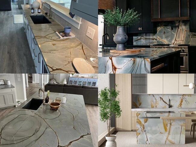 Azure Quartzite Countertops