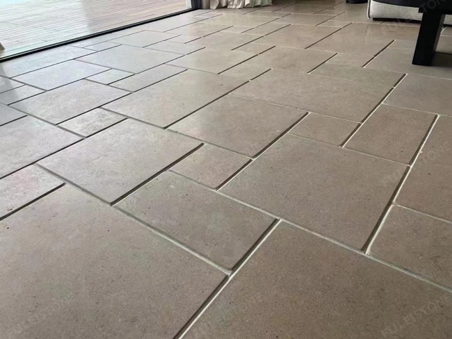 Sinai Pearl Limestone for indoor floor