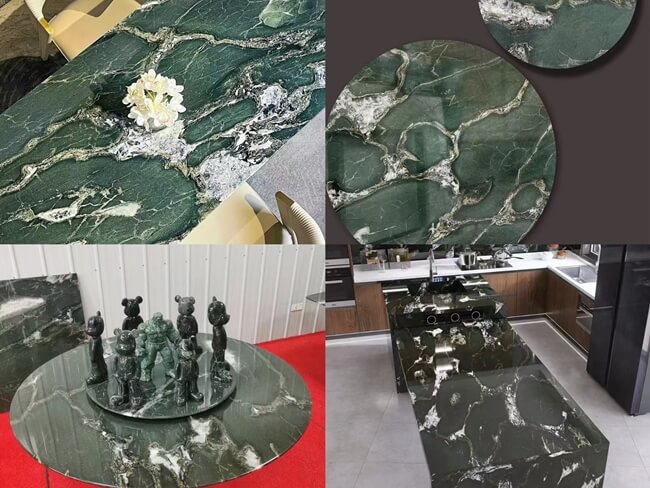 SAFARI GREEN QUARTZITE COUNTERTOPS