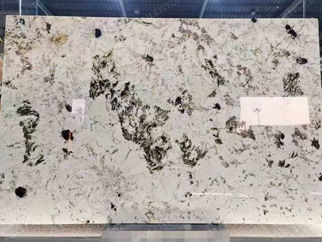polished alpine white granite slabs (11)