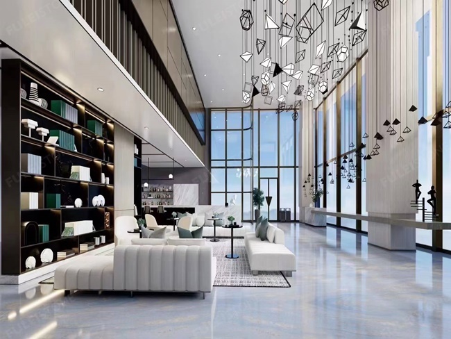 Azul Cielo Marble Flooring